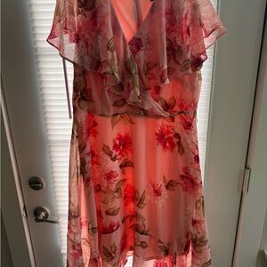 Floral Pink Dress